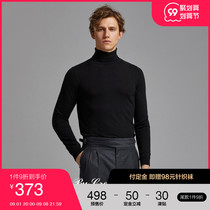 ByCreations Cypress High collar knitted wool base shirt men base fashion pullover warm sweater