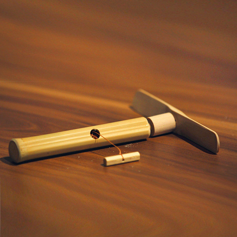 zakka children's outdoor nostalgic toy childhood memories pull wire bamboo dragonfly pure handmade bamboo toy