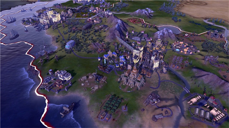 Điểm nhấn là game Nintendo Switch NS Civilization Empire 6 Civilization VI Trung Quốc - Trò chơi đĩa pes 2021
