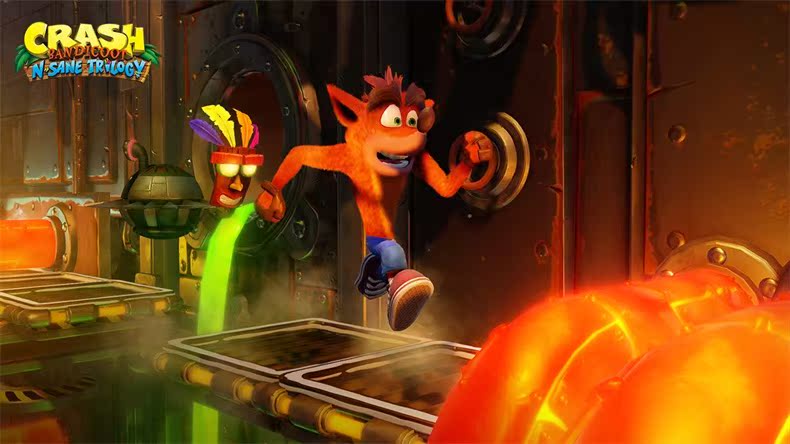 Spot Công tắc chính hãng ns Thẻ trò chơi Coraged Wolf Crazy Trilogy Remastered English Brand New - Trò chơi đĩa game bóng đá ps2