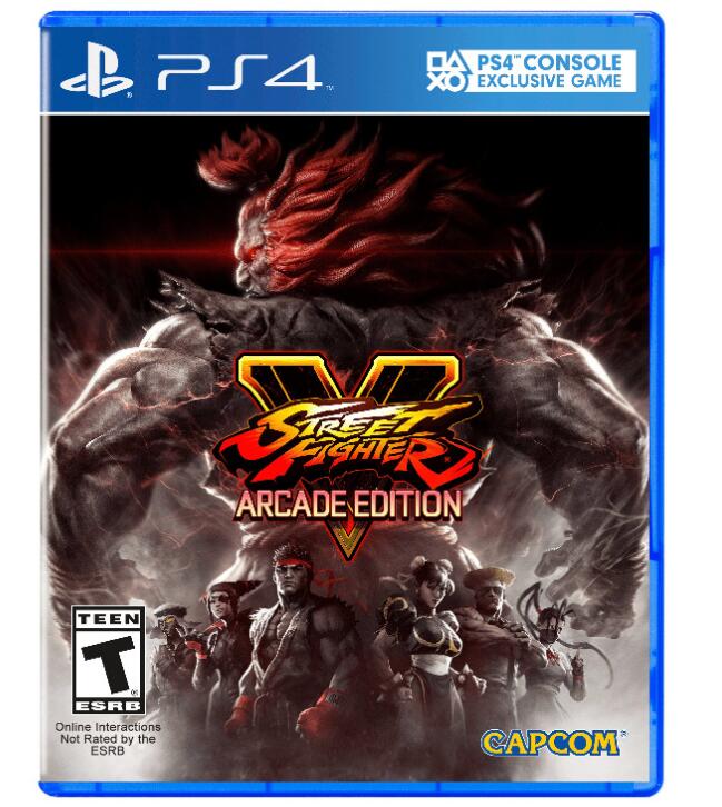 Spot Brand Mới Chính hãng PS4 Game Street Fighter 5 Phiên bản Arcade Street Fighter 5 SF5 Phiên bản Arcade - Trò chơi 	đĩa game vua trò chơi	