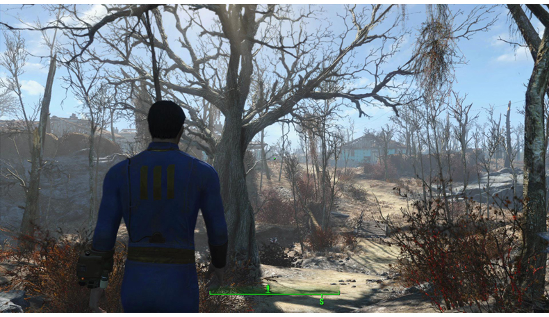 Trò chơi console PS4 chính hãng Radiation 4 FallOut 4 Alien dư Trung Quốc phiên bản thường Phiên bản đầy đủ - Trò chơi đĩa game ps2