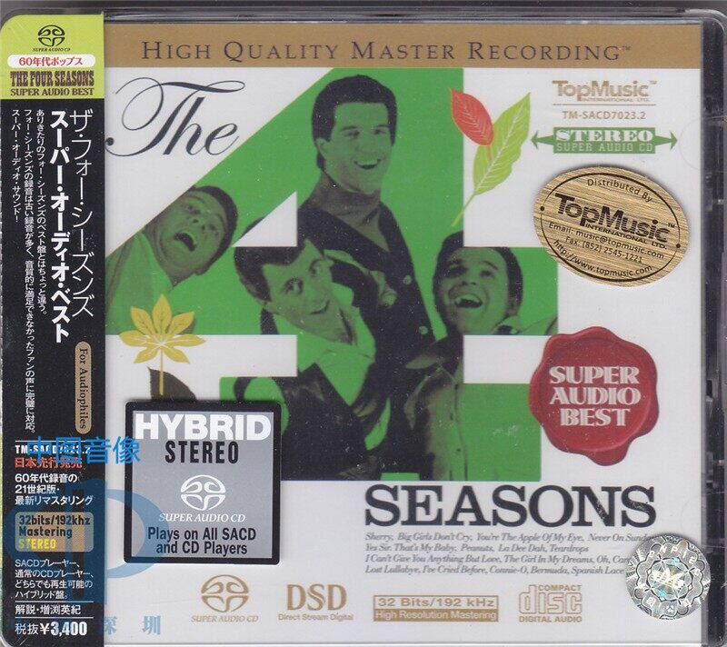 (Original import) Four Seasons Band Super Music and Sound European and American Fever Japanese SACD