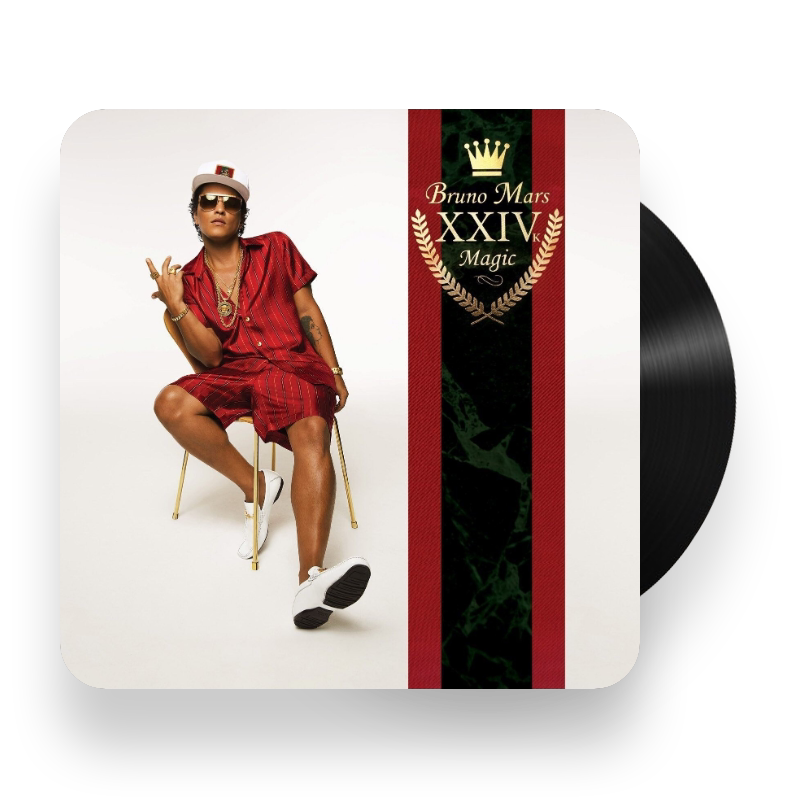 bruno mars レコード　4点セット Bruno Mars/24K・Magic