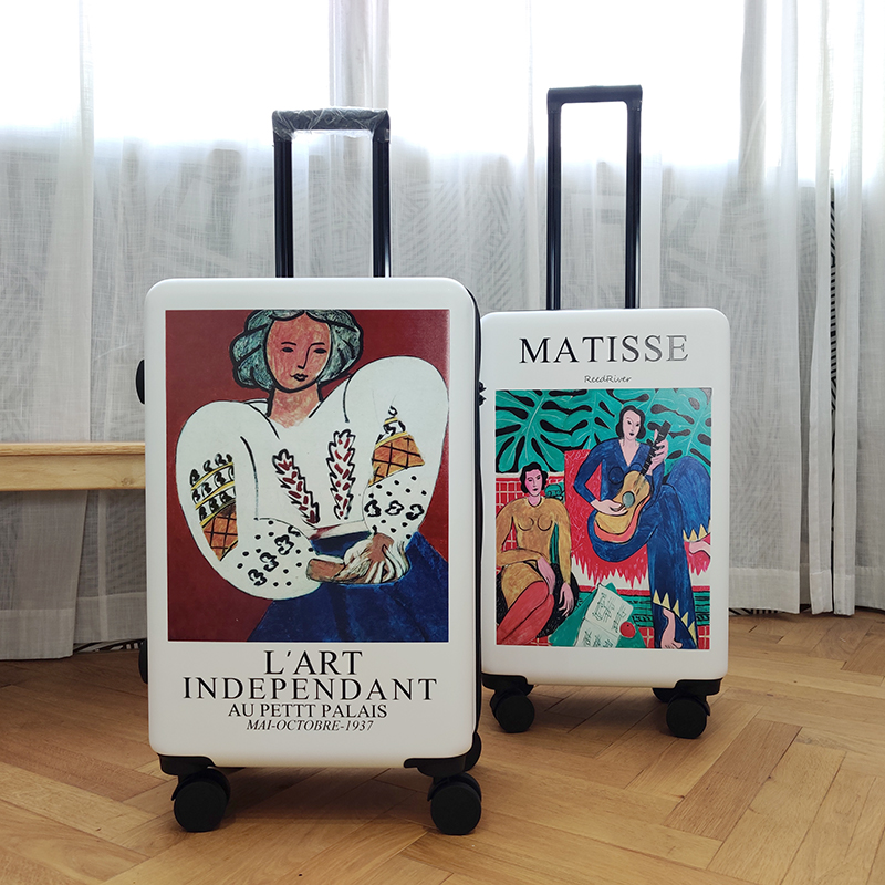 Uncle Wang only sells Lrods Box Art suitcase suitcases suitcases INS universal 20 20 24 26 26