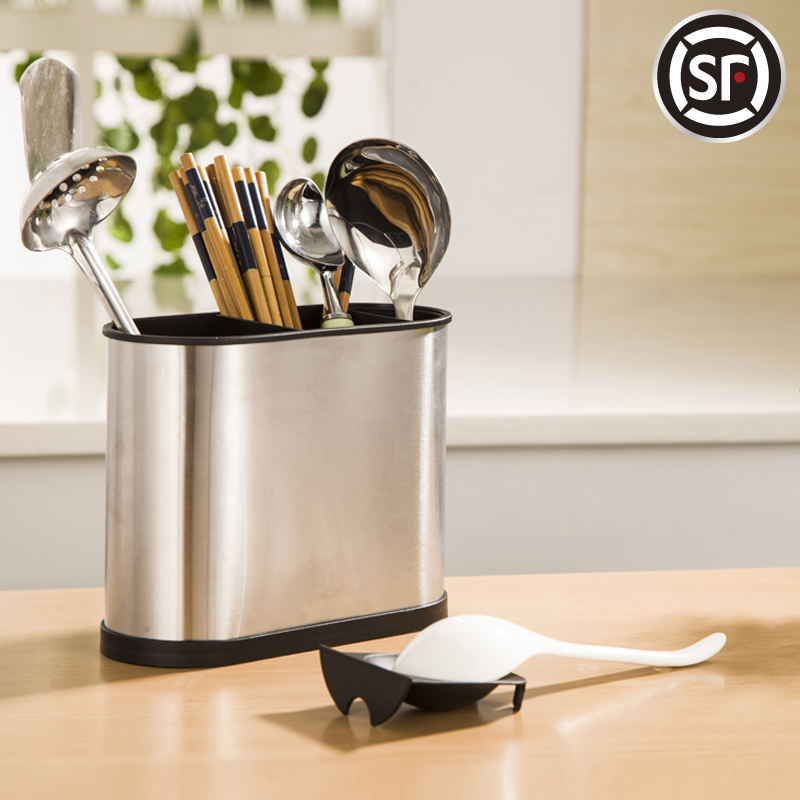 304 stainless steel chopstick cylinder chopstick cage drain chopstick holder chopstick holder chopstick rack chopstick drain kitchen chopstick cage drain