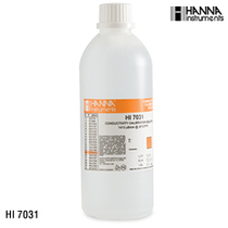 Italian HANNA HI7031L Conductivity Calibration Solution (1413s cm 500mL)
