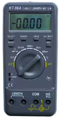 KT-96A cable length measuring instrument Test range:400m 4000m 40km wire length tester