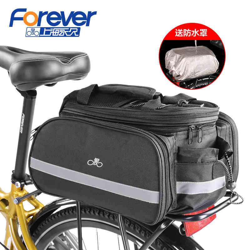 Mountaineering bicycle rear shelf bag Road car tool accessories Riding pack bag on behalf of the back seat tail bag storage box bag