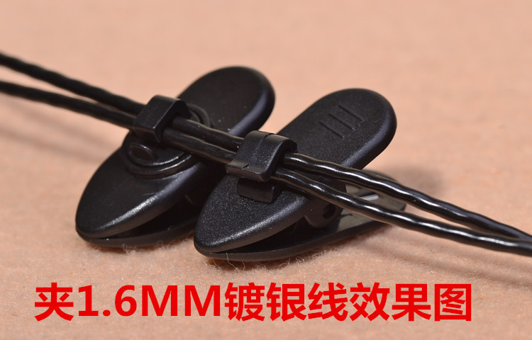 Samsung clip kê tròn tai nghe MP3 điện thoại di động tai nghe phổ clip clip nút tai - Phụ kiện MP3 / MP4 kẹp dây tai nghe