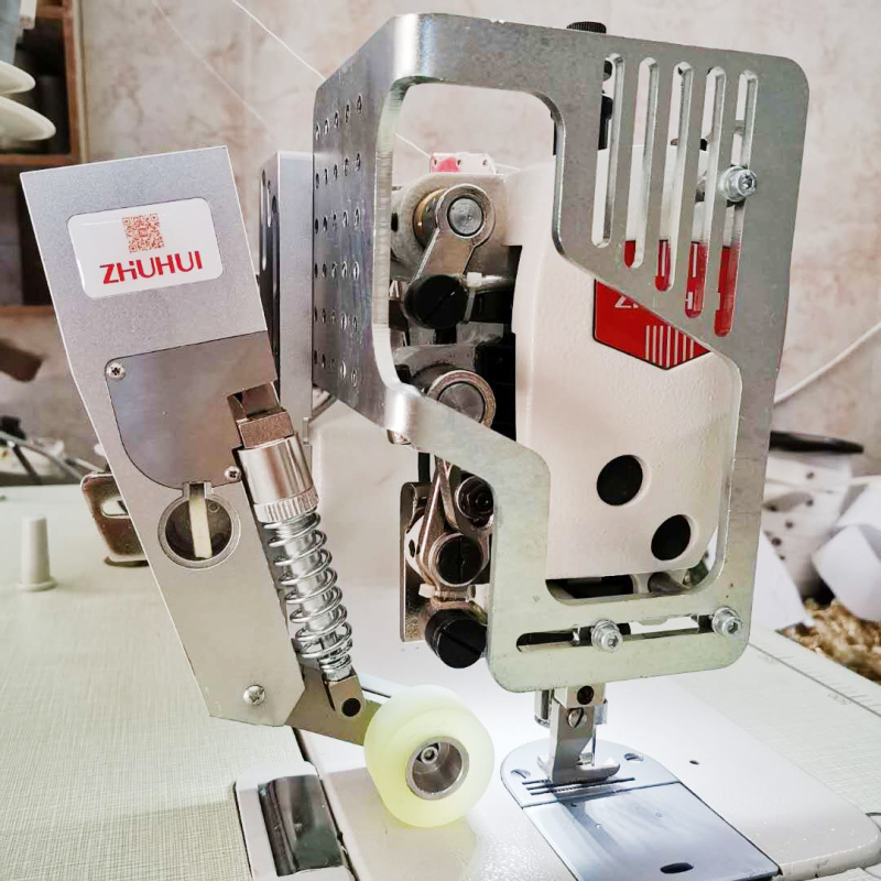 Curtain Synchronization Computerized Hemming Machine, Lace Machine, Splicing Machine, Water Wave Pleating Machine for Thick Materials, with Added Electronic Mop Wheel