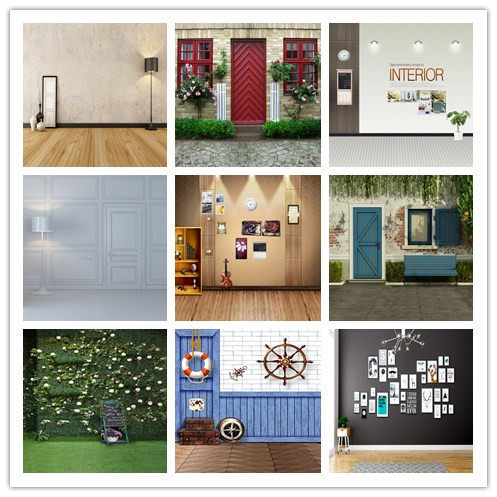 Taobao shop children's clothing antique brick wall background Kuaishou anchor live broadcast net red ins Nordic style background wall