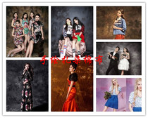 Zdyeing Background Cloth Movie Wedding Dress Naughty Clothing Products Childrens Clothing background Hand Painting Painting Children Regub