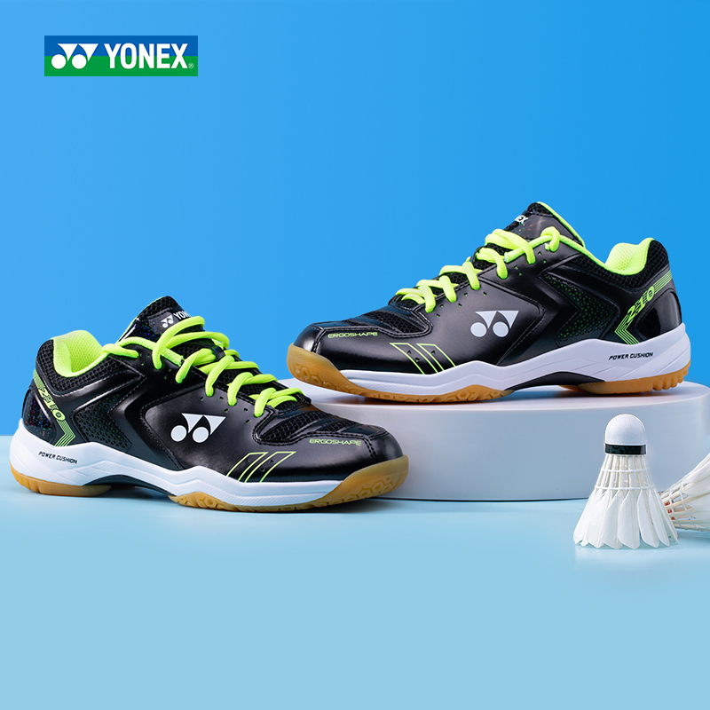 Official website YONEX Yunieks badminton shoes male and female yy wide tree shoe shock absorbing anti-slip and breathable shoes
