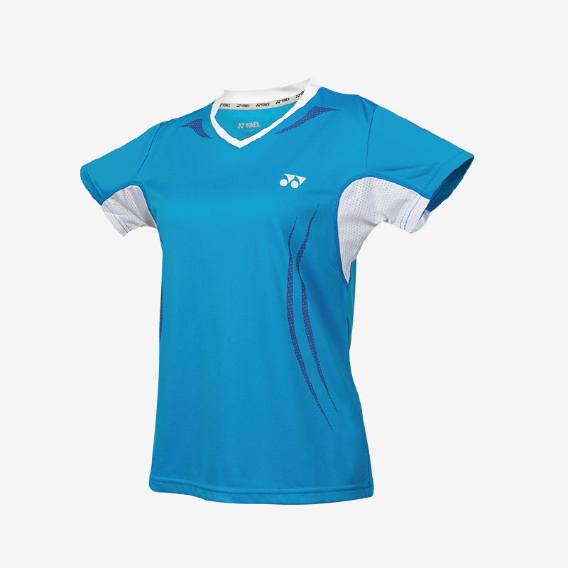 Giải phóng mặt bằng cầu lông Yonex nữ ngắn tay nhanh khô Áo thun thể thao đích thực quần áo mùa hè đào tạo học sinh trang phục đánh cầu lông nữ