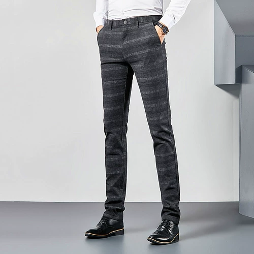 Демисезонные трендовые штаны, 2020, в корейском стиле