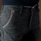 Осенние весенние штаны, облегающий крой, свободный прямой крой