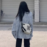 Джинсовая юбка для отдыха, весенняя летняя куртка, тонкая одежда для защиты от солнца, подходит для подростков, свободный крой