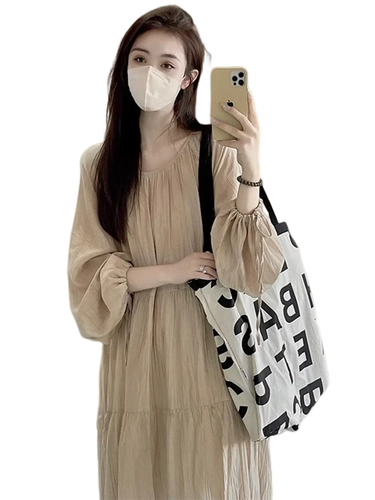 【Подарок прохождение страховки】 Нежное ветровое платье