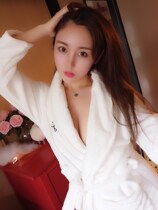 Japanese GP winter pajamas female flannel sexy coral fleece warm thick plus velvet long nightgown bathrobe