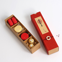 Classic souvenir gift box candy box creative drawer-type kraft paper box small gift packaging box wedding candy box