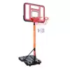 Children's basketball stand can be lifted and retractable mobile indoor home outdoor training floor-standing shooting toy iron frame