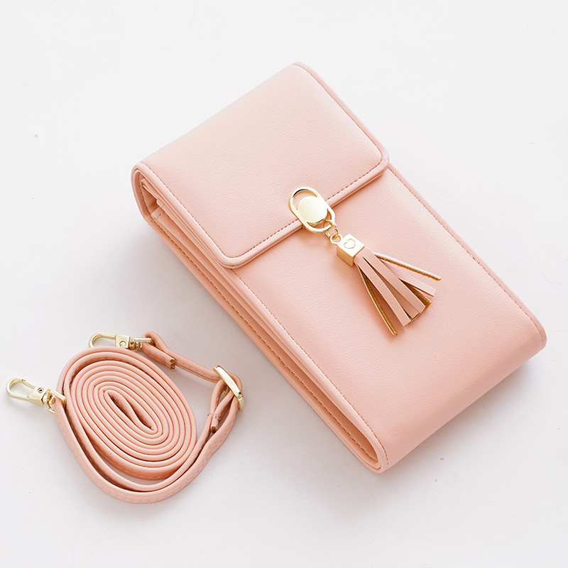 2021 new trend ins fresh simple multi-functional messenger mobile phone bag female Korean version fashion wild shoulder bag