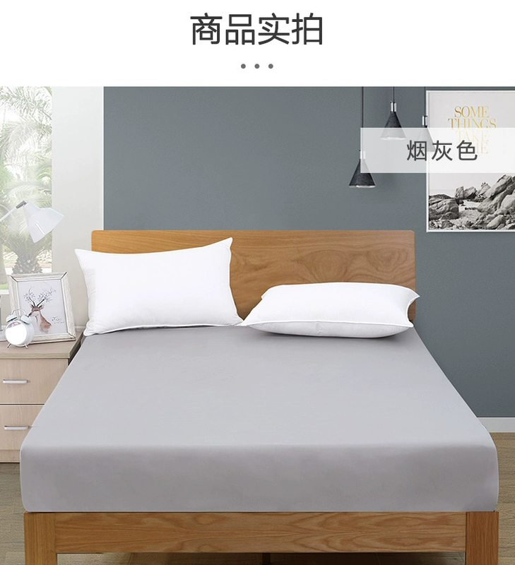 Mercury Home Dệt chính hãng 1,2 mét Cotton Cotton Bed Sheet Single Piece Cover Cover 1.8m Ký túc xá Nệm Bảo vệ - Trang bị Covers