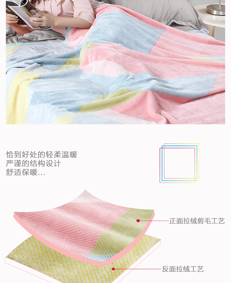 Độc thân mền giải trí đúp thủy ngân dệt chính hãng dày chăn ấm flannel chăn thảm san hô con - Ném / Chăn chăn đại hàn
