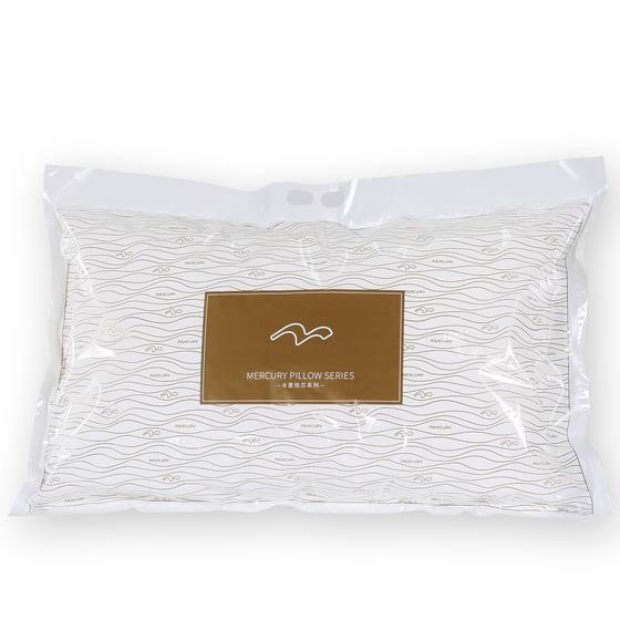 水星家纺枕头舒适枕芯学生宿舍出租房单枕一只装枕头芯床上用品