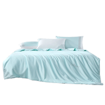 (Member Exclusive Price) Mercury Home Textiles Class A Summer Quilt 100 Tussah Silk Summer Quilt Dormitory Washable Air-conditioned Quilt