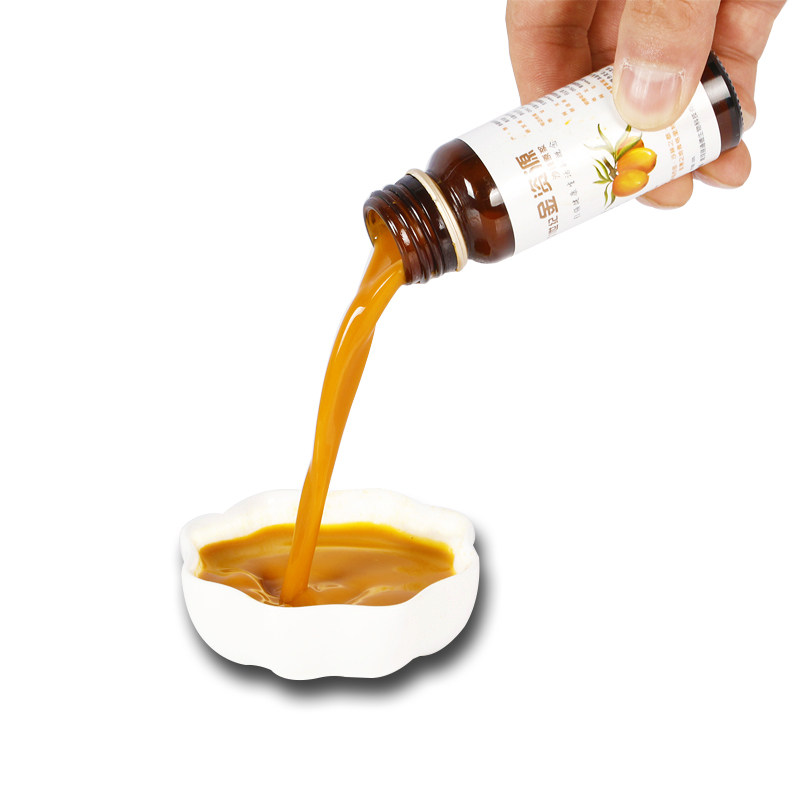 Xinjiang gold resources sea buckthorn original pulp sea buckthorn fruit freshly squeezed raw pulp 900g sea buckthorn original pulp juice-Taobao