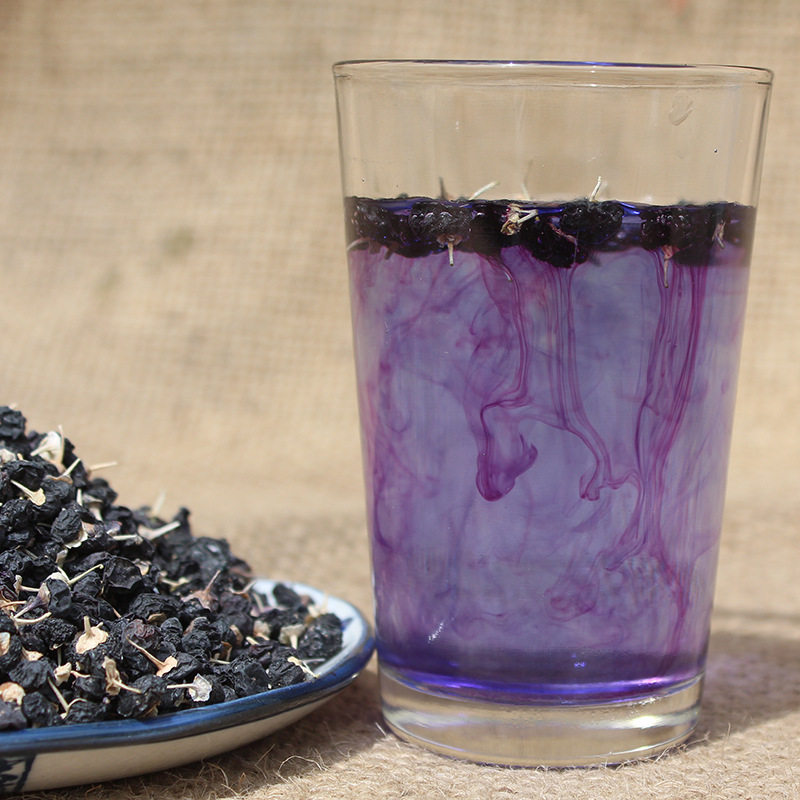 Wild black medlar Xinjiang black fruits Chinese wolfberry non-Qinghai Gelwood wild wolfberry Sumedlar Xinjiang