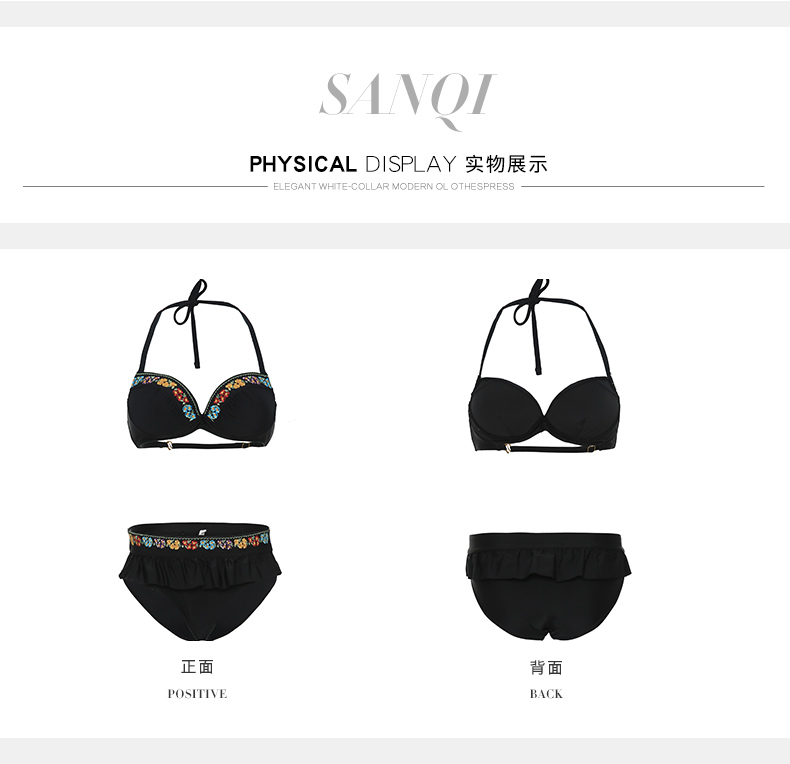 Bộ ba mảnh bikini ba mảnh 18099 - Bikinis áo tắm đẹp 2020