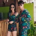 Ba cặp đôi kỳ lạ mặc đồ bơi gợi cảm bên bờ biển bikini phẳng góc ngực nhỏ tập hợp quần bơi nam mới đi biển - Vài đồ bơi 	set đồ đi biển đôi	 Vài đồ bơi