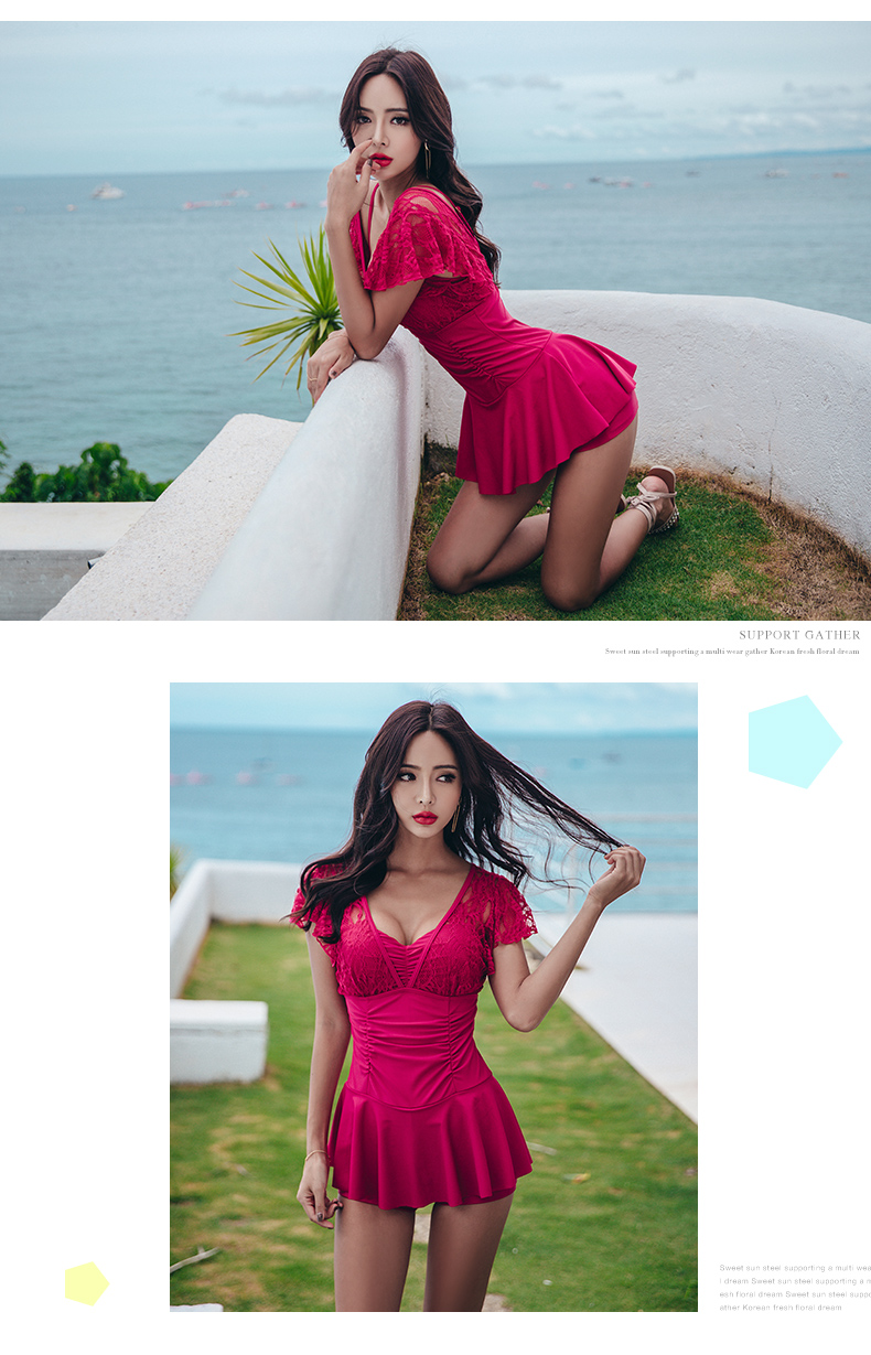 Bộ đồ bơi ba màu kỳ quặc phiên bản giới hạn mùa hè phiên bản nữ của sự mất mát điên cuồng của phụ nữ bơi thân áo bơi đầu xuân bảo thủ - Bộ đồ bơi One Piece đồ bơi liền thân nam giá rẻ