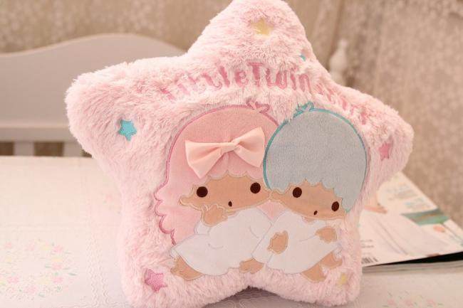 little twin stars my melody candy star pink fuzzy plush doll