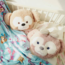 Cute cartoon pillow blanket coral velvet blanket office air conditioning blanket nap blanket