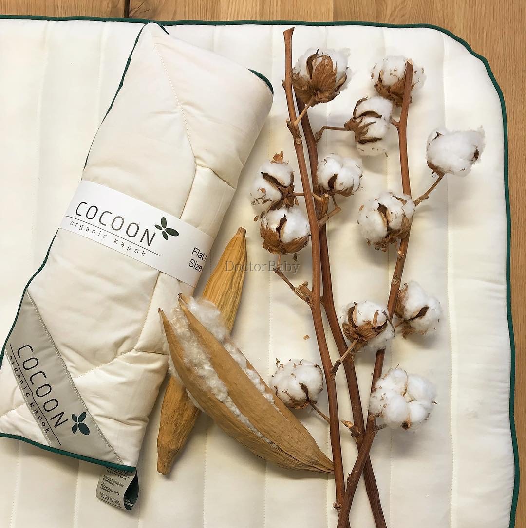 The DenDanish Cocoon Newborn Child Adult Pillow Organic Wood Cotton Moisture Absorption and Mite Shaping Pillow