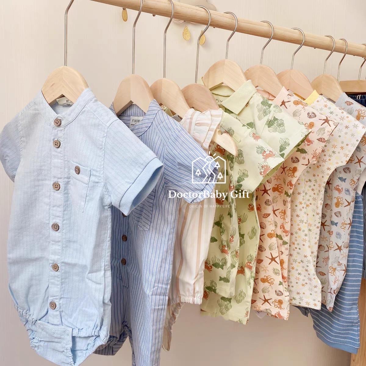 The 6 discount does not departs Denmark Fixoni baby short sleeve swarm bag fart bag shorts T-shirt 11