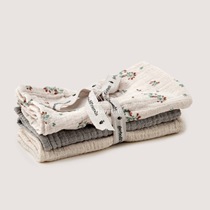 ▲Swedish garbo and friends baby pure cotton gauze towel Muslin multi-purpose three-pack