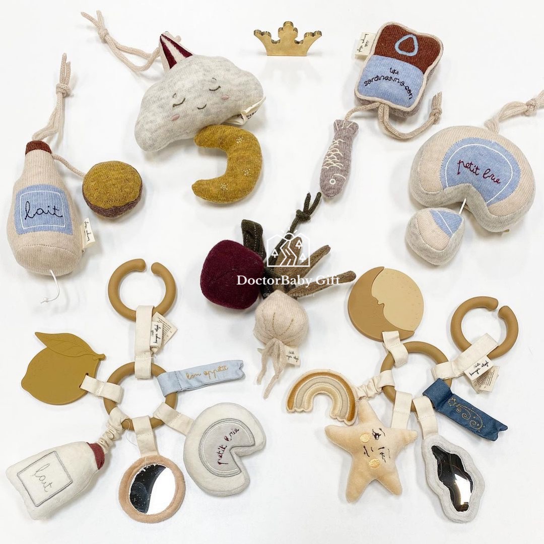 2 1 new pint spot Danish Konges Slojd baby cute appetites with music hangings Tooth Bite Bite