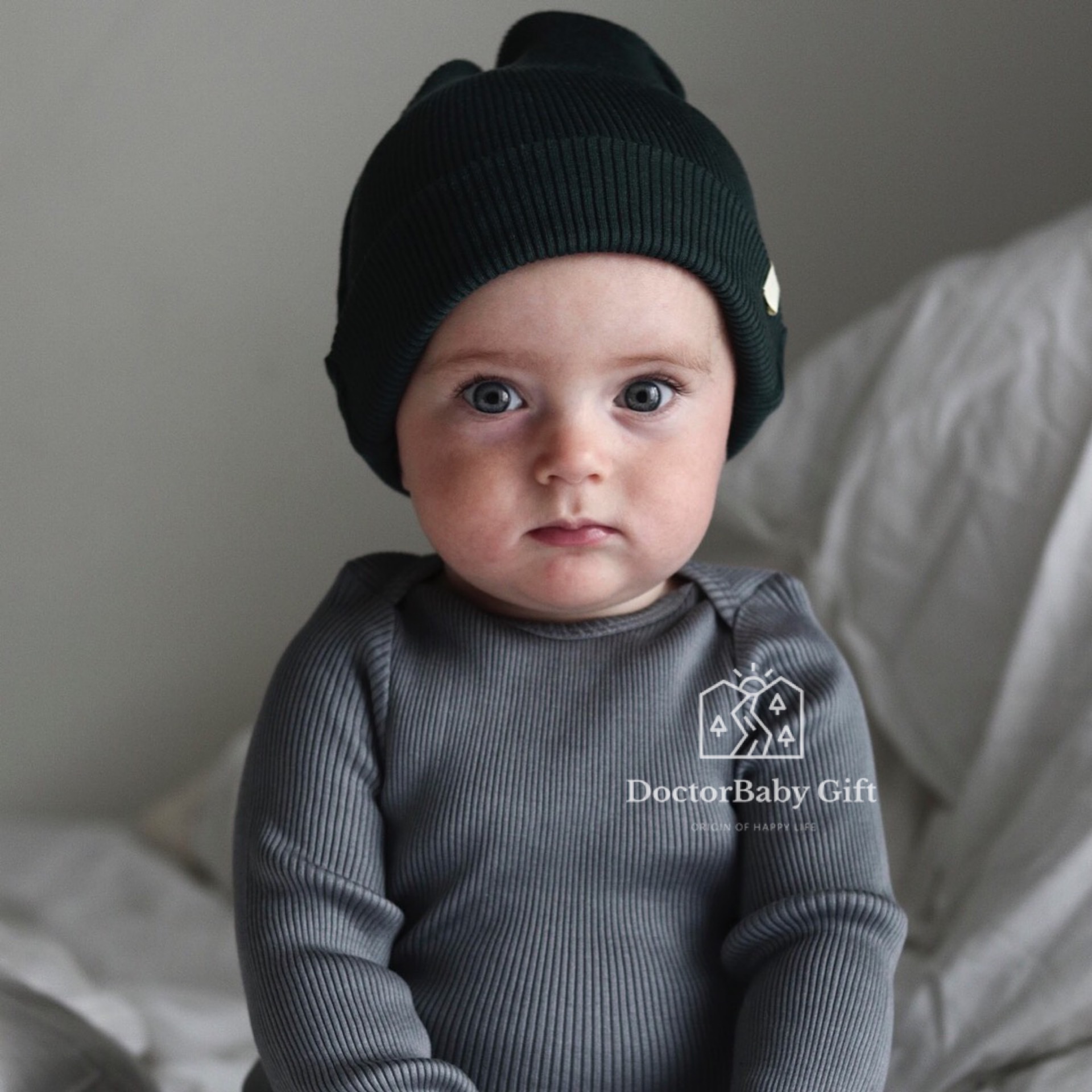 ▲Spot 70 silk Danish minimalisma baby plain thread long sleeve top classic 99
