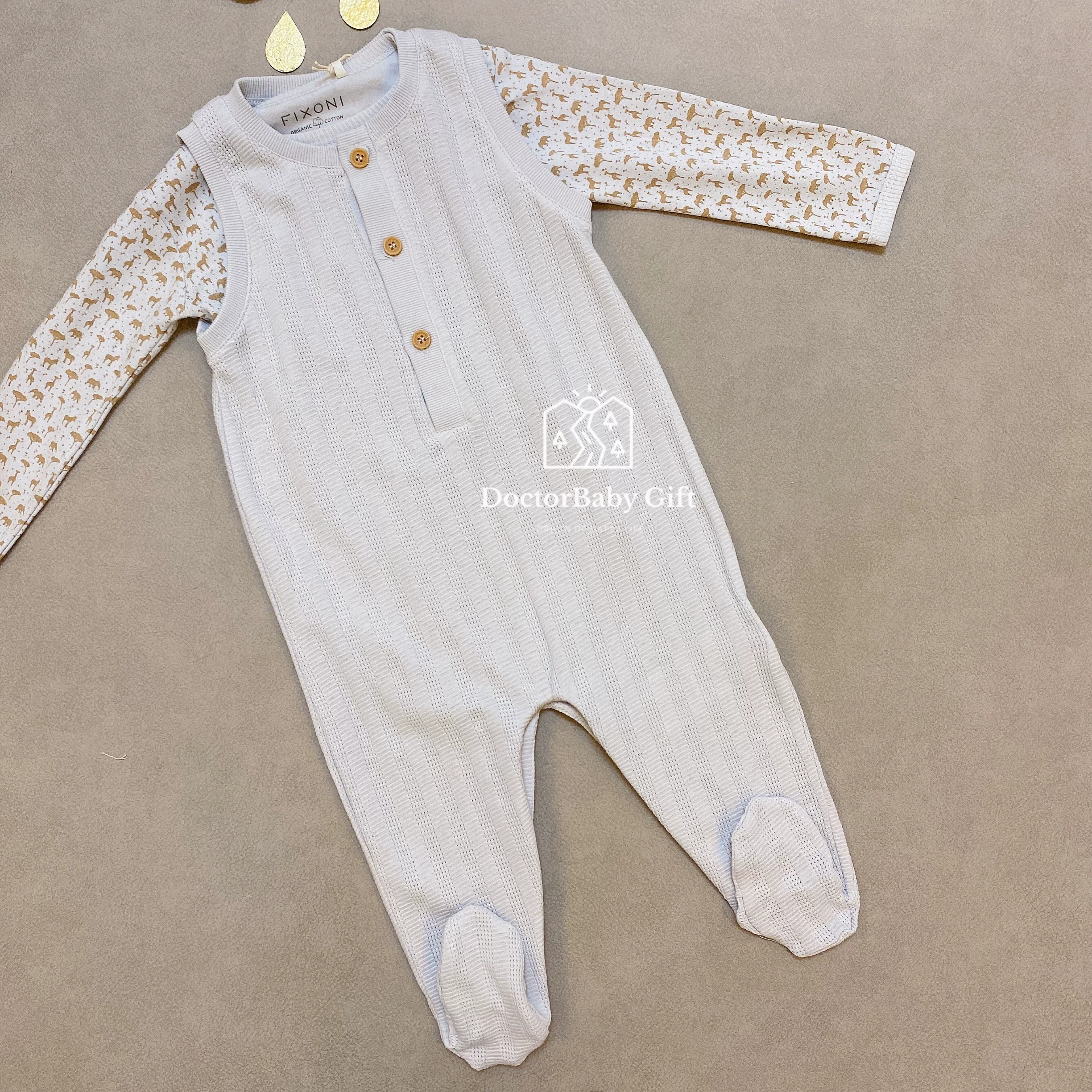 ▲ Не возвращать! Denmark Fixoni Infant Baby Baby Pack 2 -штуки хлопок мягкий 35