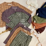 Детская демисезонная фланелевая вельветовая рубашка, штаны