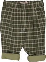 6748E-464 ｜ Moss Green Grace Pants 100%органический откровенный хлопок