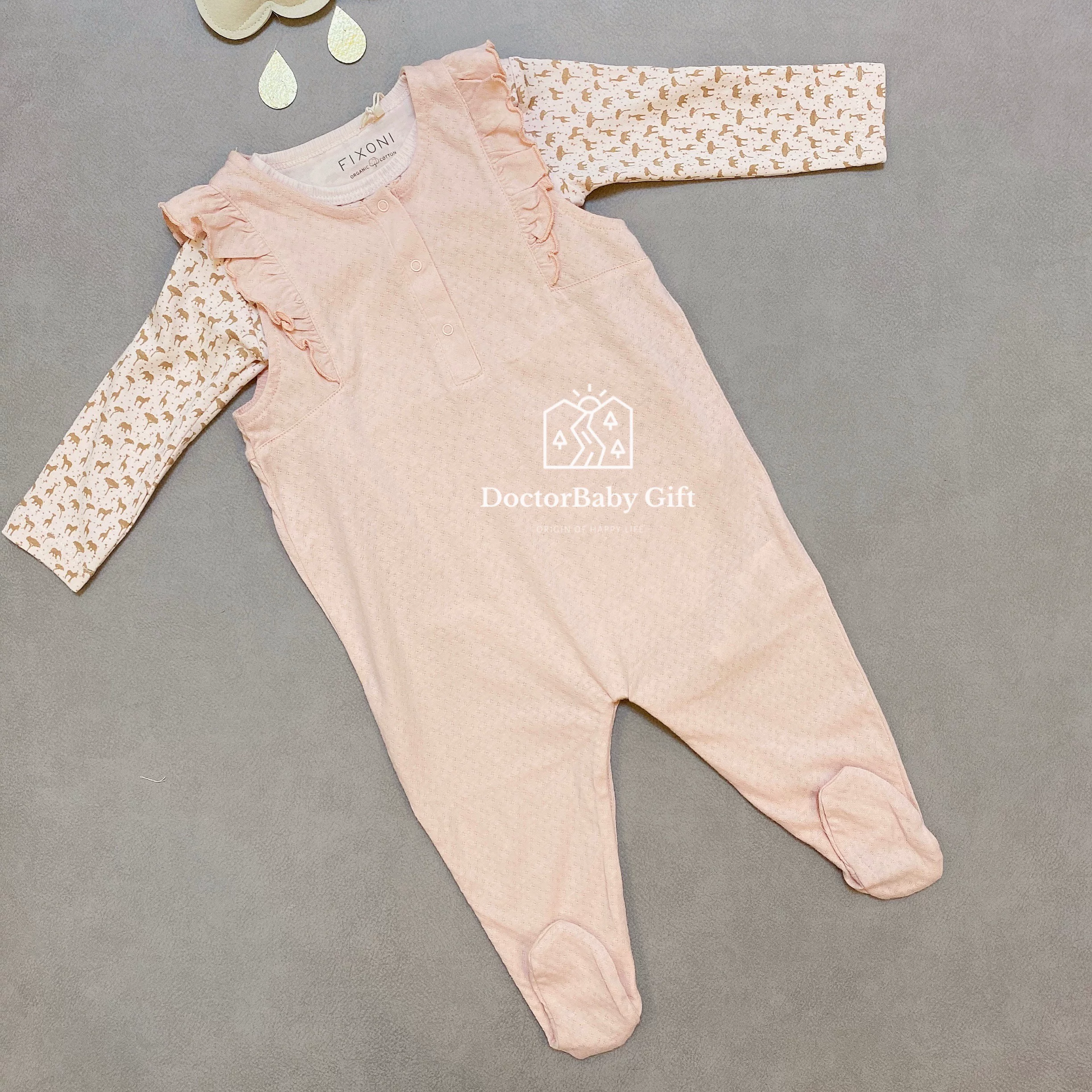 ▲ Не возвращать! Denmark Fixoni Infant Baby Baby Pack 2 -штуки хлопок мягкий 35