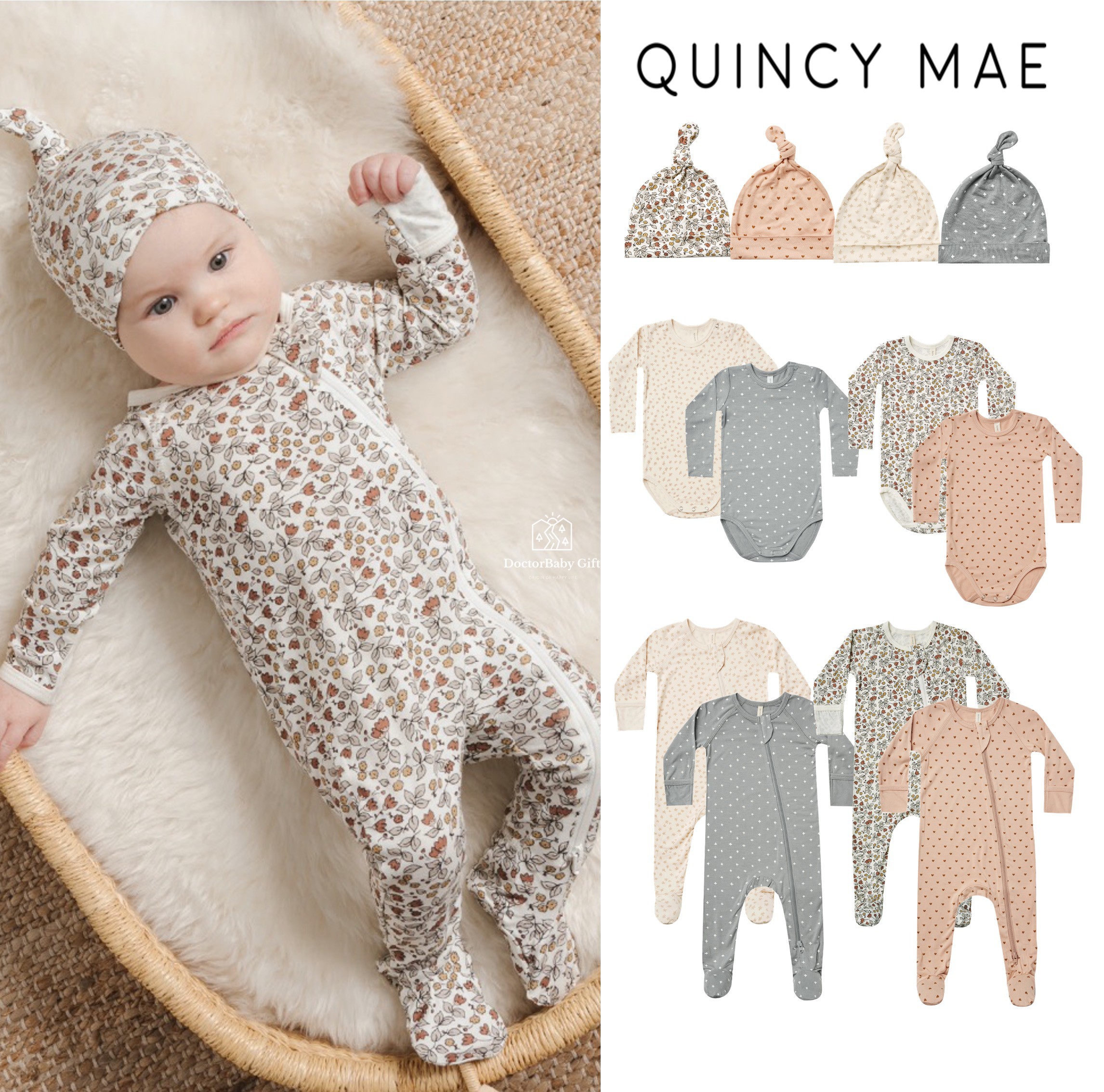 The No. 6 discount does not depress the US quincy maeQM baby bamboo fiber long sleeve fartsuit jacket with cloaky hat 11