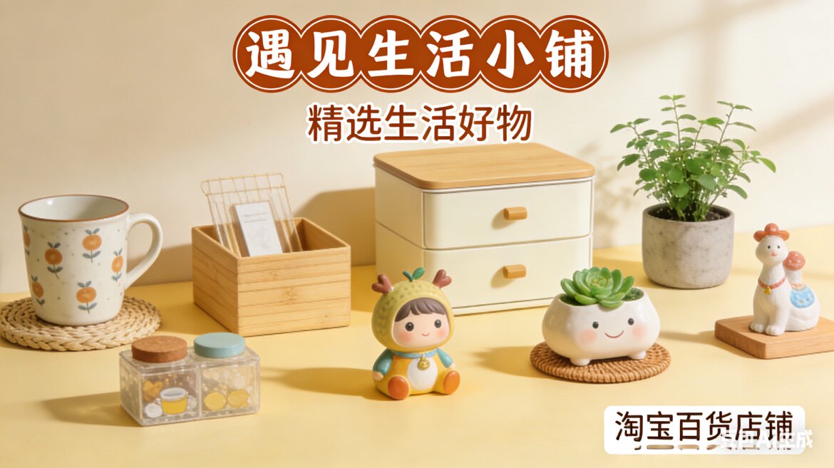 遇见生活小铺的LOGO