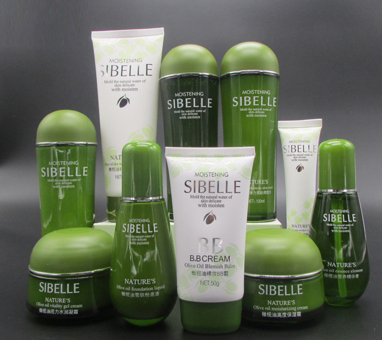 Four Seasons Beauty Olive Oil Bright Skin Care Skin Care Kit Lotion Finish Water Tonic Facial Care Cosmetics